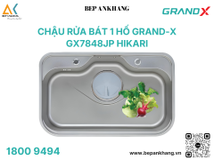 Chậu rửa bát Grand-X GX7848JP HIKARI